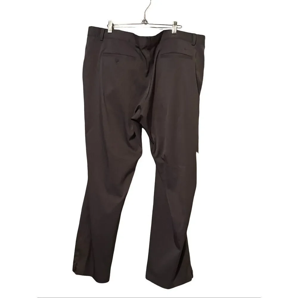 Nike Mens Dri-Fit Performance Stretch Casual Golf Pants Charcoal Gray Size 42x30